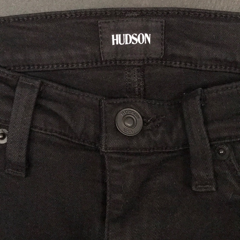 Hudson black skinny jeans!